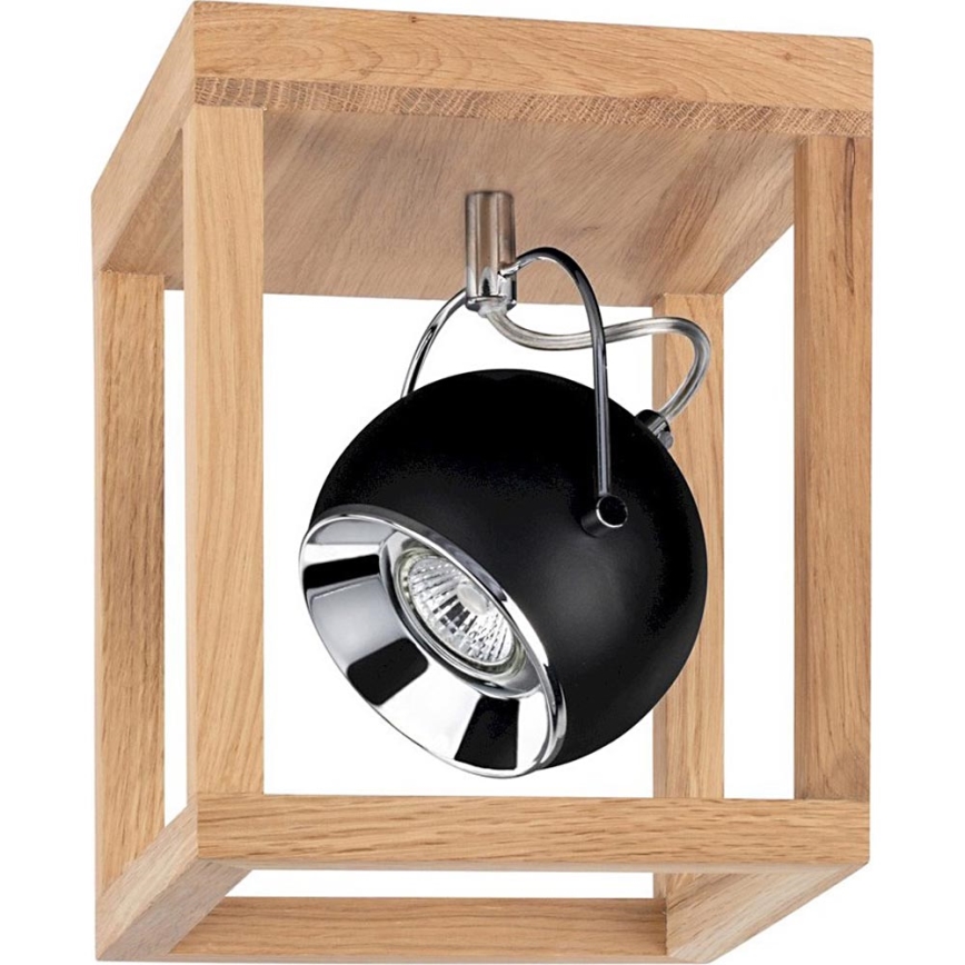 Φωτιστικό οροφής LED ROY 1xGU10/5W/230V ματ δρυς