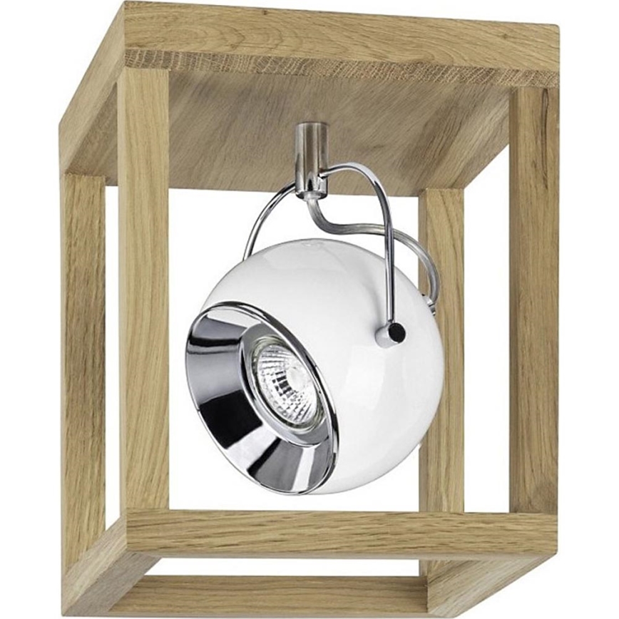 Φωτιστικό οροφής LED ROY 1xGU10/5W/230V ματ δρυς