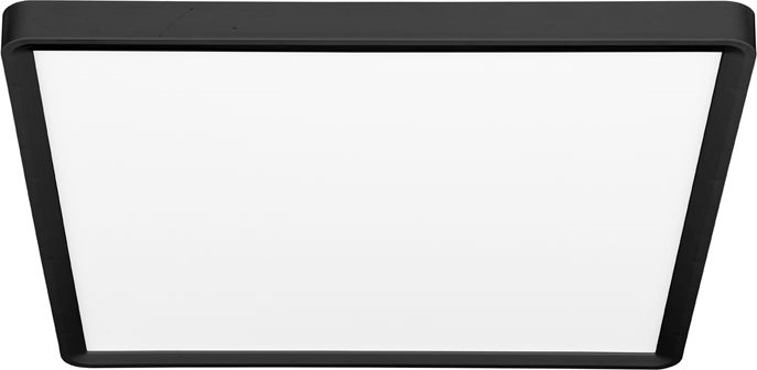 Φωτιστικό οροφής LED TERY LED/40W/230V 3000/4000/6000K 50x50 cm IP40 μαύρο