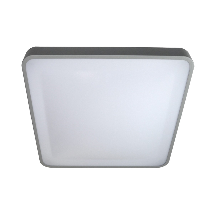 Φωτιστικό οροφής LED WILTON LED/24W/230V 37,5x37,5 cm γκρι