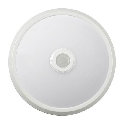 Φωτιστικό οροφής LED με αισθητήρα SAMSUNG CHIP LED/12W/230V 3000/4000/6000K διάμετρος 29 cm λευκό