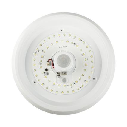 Φωτιστικό οροφής LED με αισθητήρα SAMSUNG CHIP LED/12W/230V 3000/4000/6000K διάμετρος 29 cm λευκό
