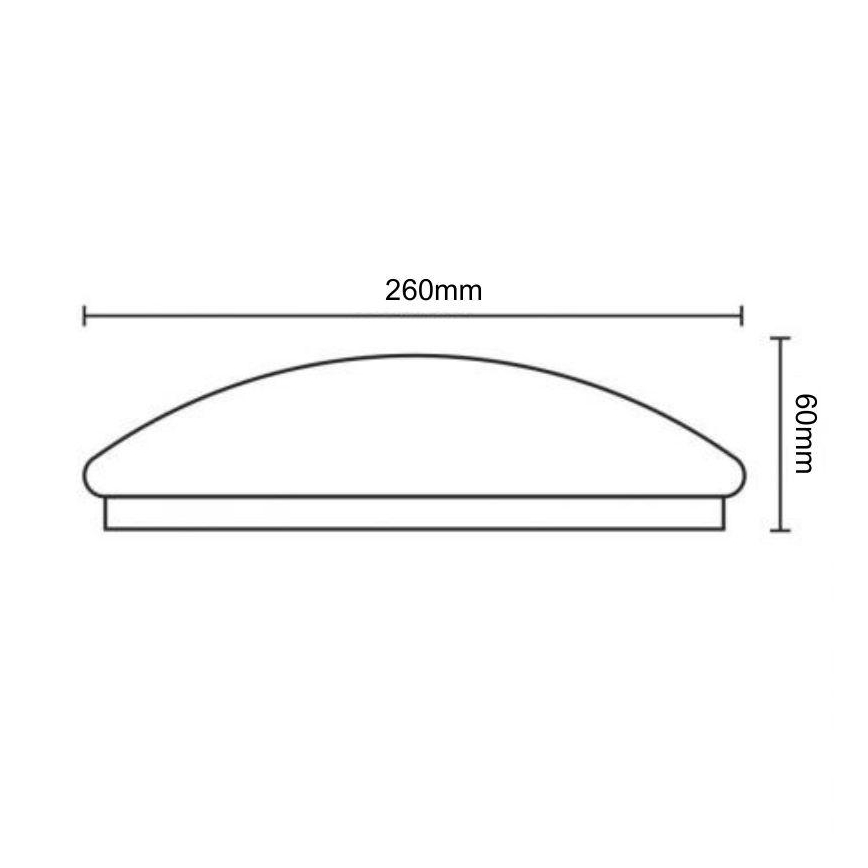 Φωτιστικό οροφής LED με αισθητήρα OPAL LED/12W/230V 4000K