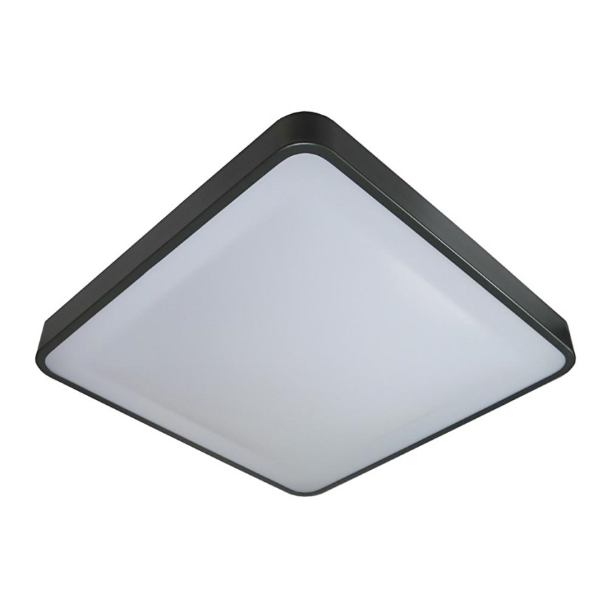 Φωτιστικό οροφής LED με αισθητήρα WILTON LED/24W/230V 37,5x37,5 cm ανθρακί