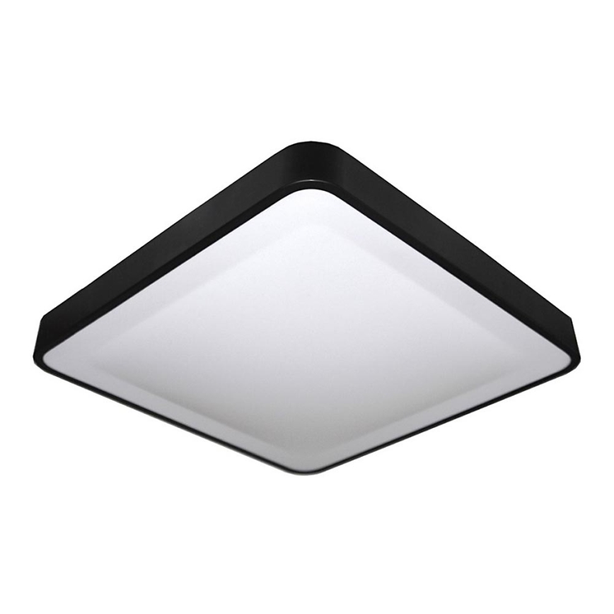 Φωτιστικό οροφής LED με αισθητήρα WILTON LED/24W/230V 37,5x37,5 cm μαύρο