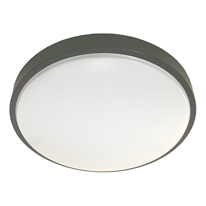Φωτιστικό οροφής LED με αισθητήρα WILTON LED/24W/230V 4000K διάμετρος 38 cm ανθρακί