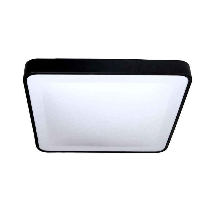 Φωτιστικό οροφής LED με αισθητήρα WILTON LED/24W/230V 37,5x37,5 cm μαύρο
