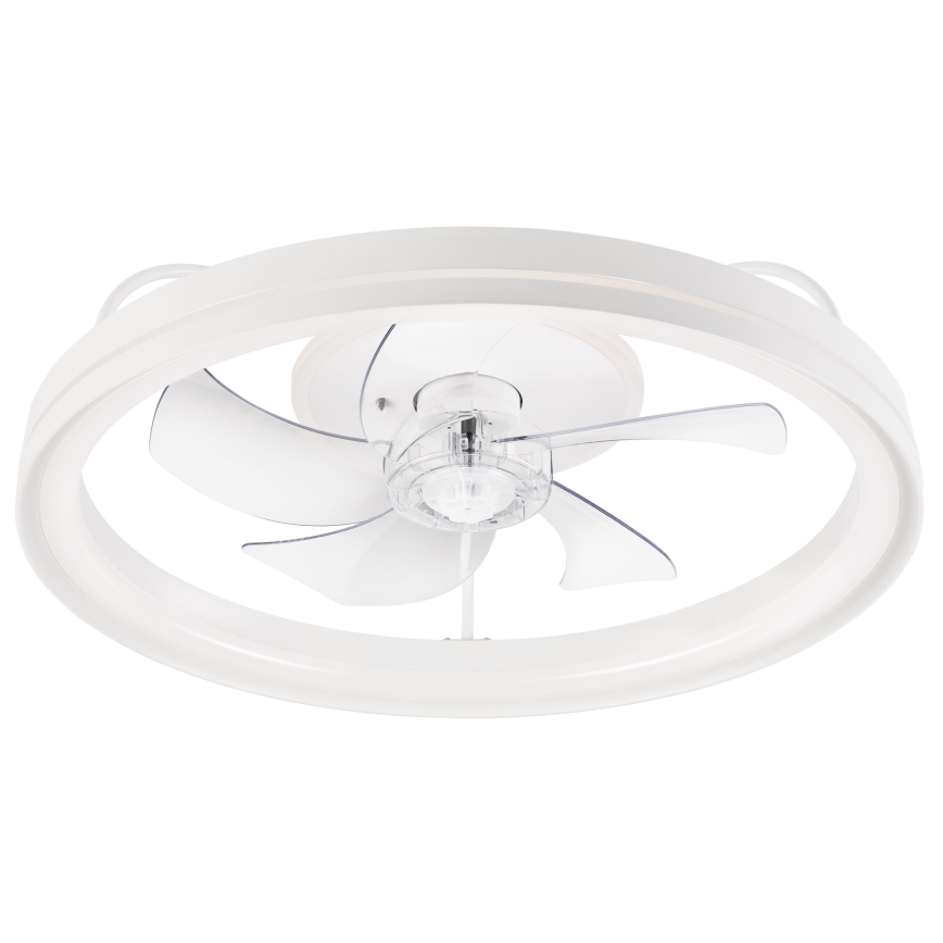 LED Φωτιστικό οροφής dimmable με ανεμιστήρα FARGO LED/37W/230V λευκό + τηλεχειριστήριο