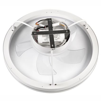 LED Φωτιστικό οροφής dimmable με ανεμιστήρα FARGO LED/37W/230V λευκό + τηλεχειριστήριο