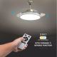 Φωτιστικό οροφής LED με ανεμιστήρα LED/30W/230V  3000/4000/6400 K + RC