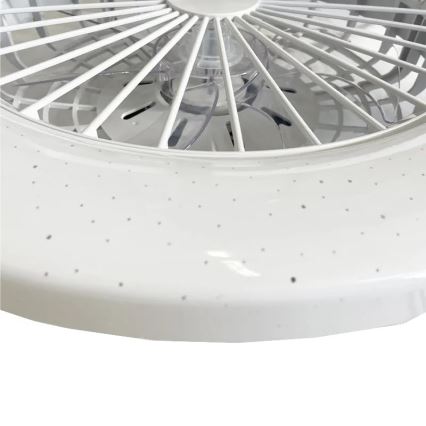 LED Φωτιστικό οροφής dimmable με ανεμιστήρα STAR LED/48W/230V 3000-6500K + τηλεχειριστήριο