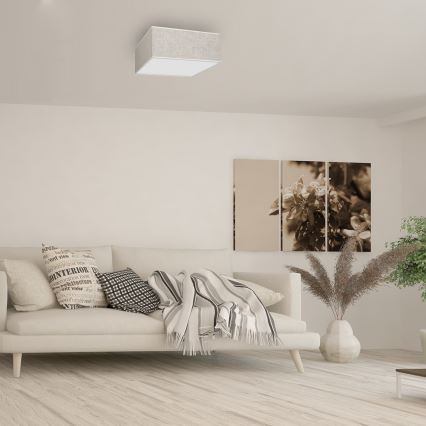 Φωτιστικό οροφής LINO 2xE27/60W/230V