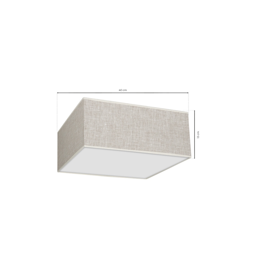 Φωτιστικό οροφής LINO 2xE27/60W/230V