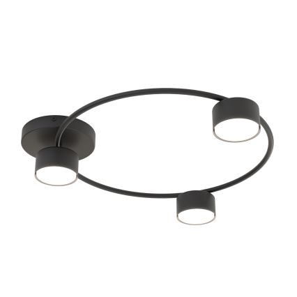 Φωτιστικό οροφής LUCIO 3xGX53/12W/230V μαύρο