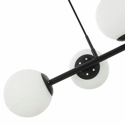 Φωτιστικό οροφής MADDIE 5xE14/5W/230V μαύρο