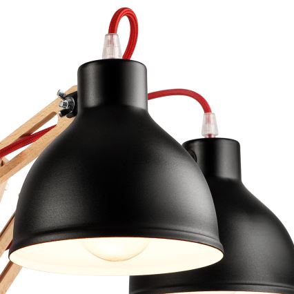 Επιτοίχιο φωτιστικό MARCELLO 5xE27/60W/230V οξιά