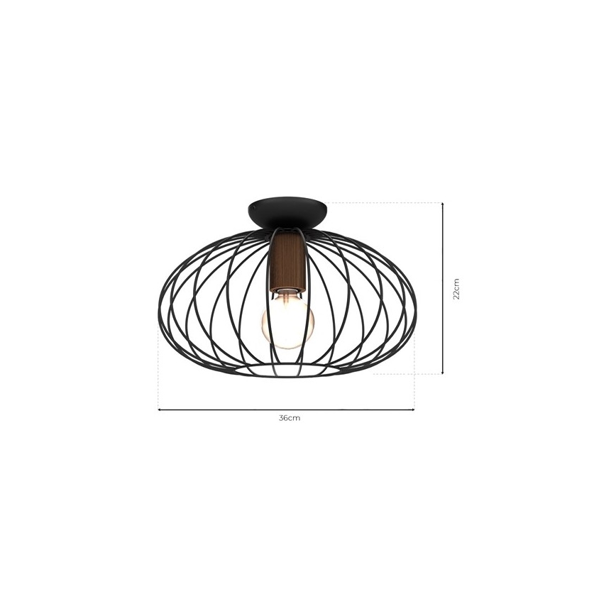 Φωτιστικό οροφής MERIDIANO 1xE27/60W/230V