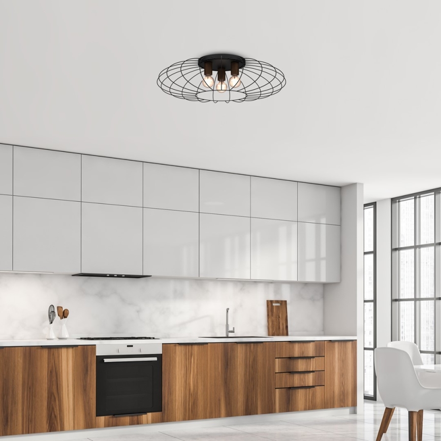 Φωτιστικό οροφής MERIDIANO 3xE27/60W/230V