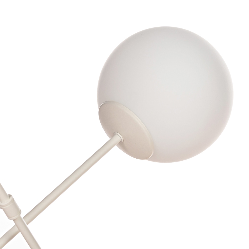 Φωτιστικό οροφής MOON 6xE27/15W/230V εκρού