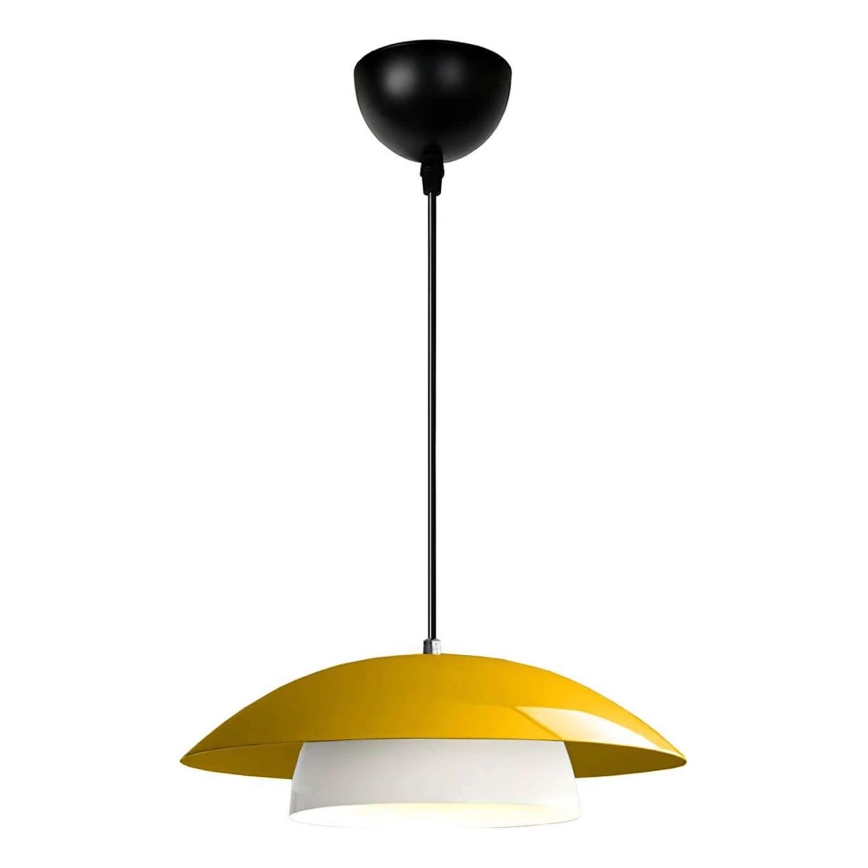 Φωτιστικό οροφής MOONLIGH 1xE27/40W/230V κίτρινο