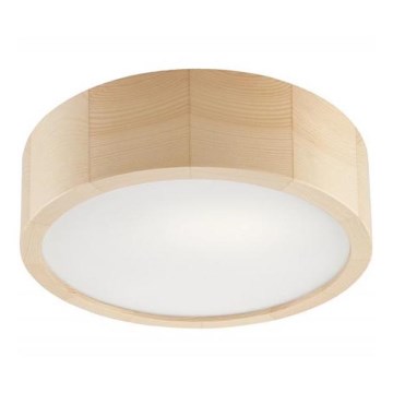 Φωτιστικό οροφής NATURAL 1xE27/60W/230V ? 27 εκ. πεύκο