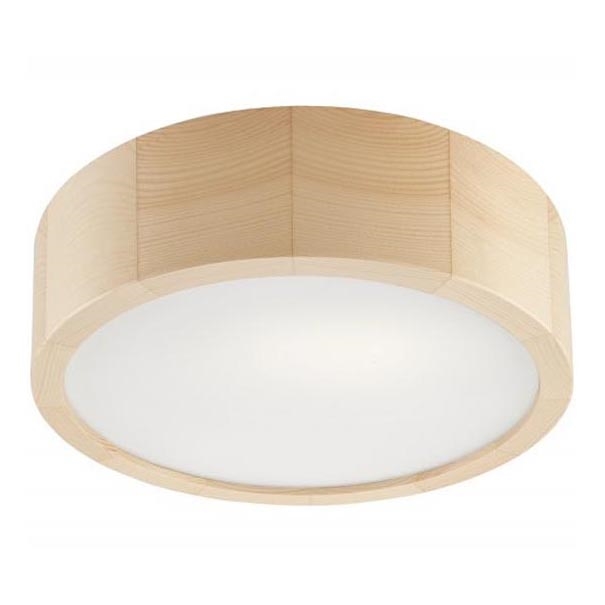 Φωτιστικό οροφής NATURAL 1xE27/60W/230V ø 27 cm πεύκο