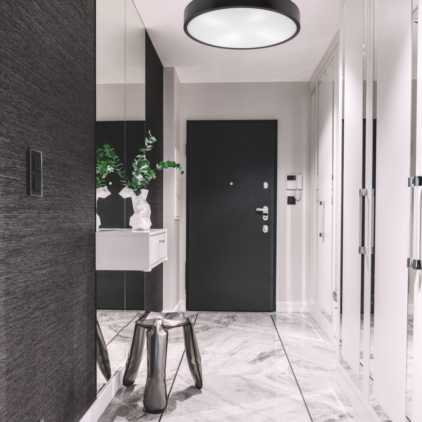 Φωτιστικό οροφής NATURAL 4xE27/60W/230V ø 57 cm βέγκε/πεύκο