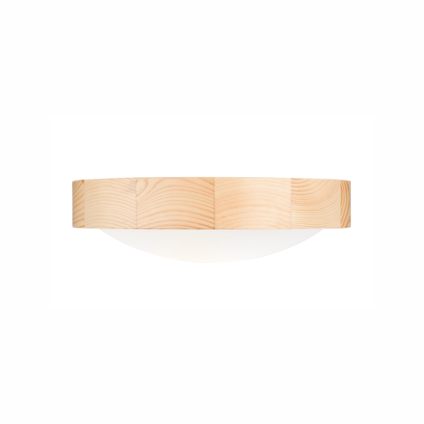 Φωτιστικό οροφής NATURAL SLIM 1xE27/60W/230V ø  27 cm πεύκο