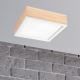 Φωτιστικό οροφής NATURAL SQUARE 2xE27/15W/230V 31x31 cm πεύκο/λευκό