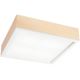 Φωτιστικό οροφής NATURAL SQUARE 4xE27/15W/230V 39x39 cm πεύκο/λευκό