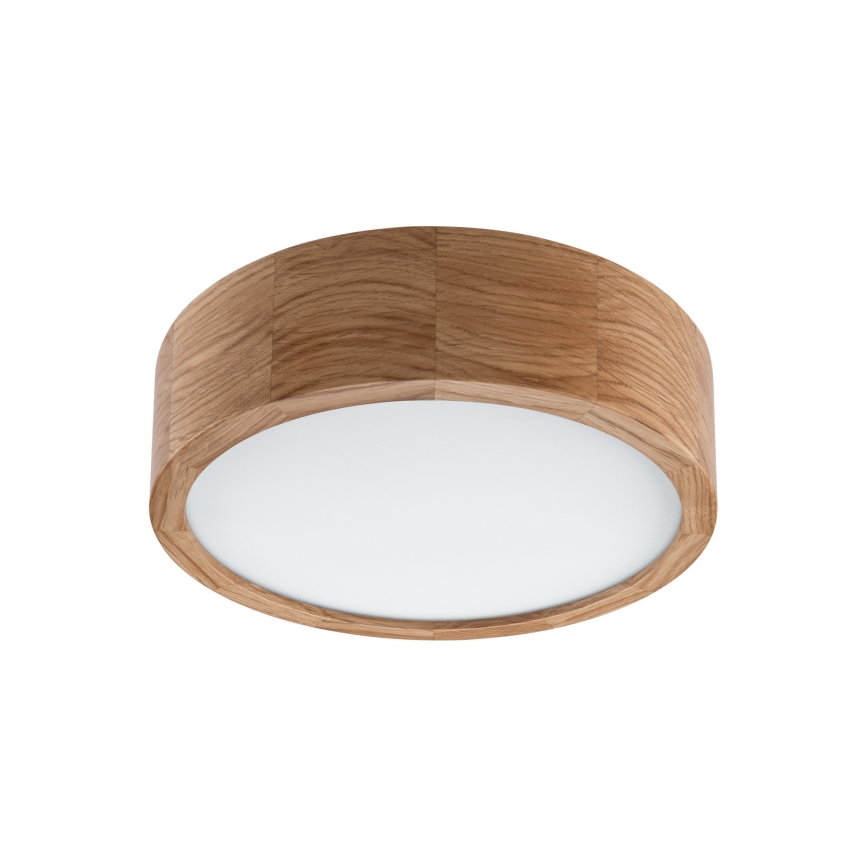 Φωτιστικό οροφής μπάνιου OAK 2xE27/15W/230V IP54 δρυς ø 27 cm - FSC πιστοποιημένο