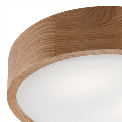 Φωτιστικό οροφής OAK 2xE27/60W/230V δρυς ø 37,5 cm