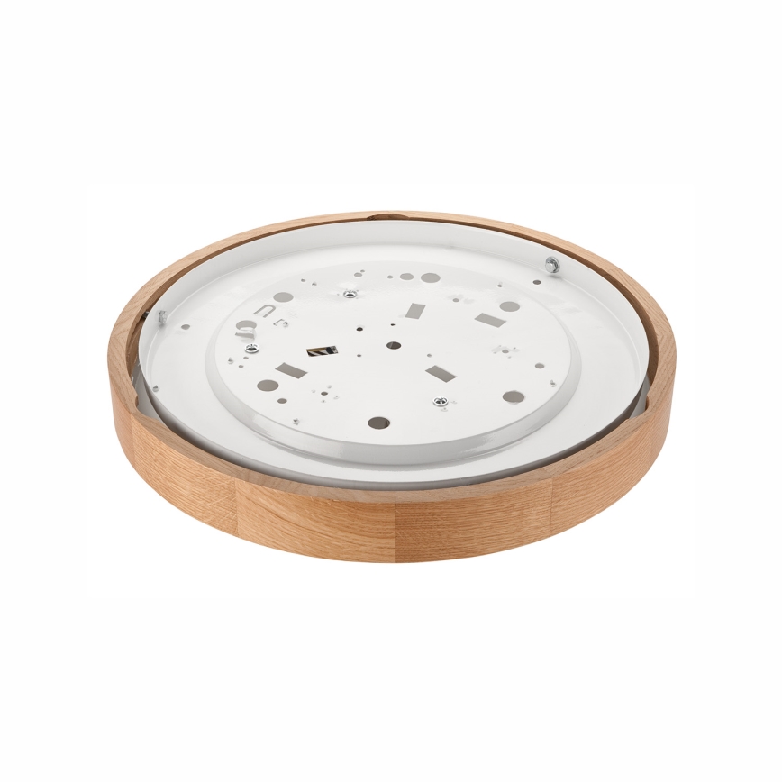 Φωτιστικό οροφής OAK SLIM 2xE27/60W/230V δρυς ø 37 cm