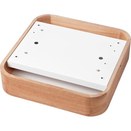 Φωτιστικό οροφής OAK SQUARE 2xE27/15W/230V 35x35 cm δρυς