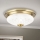 Φωτιστικό οροφής PORTO 1xE27/40W/230V διάμετρος 26 cm χρυσό