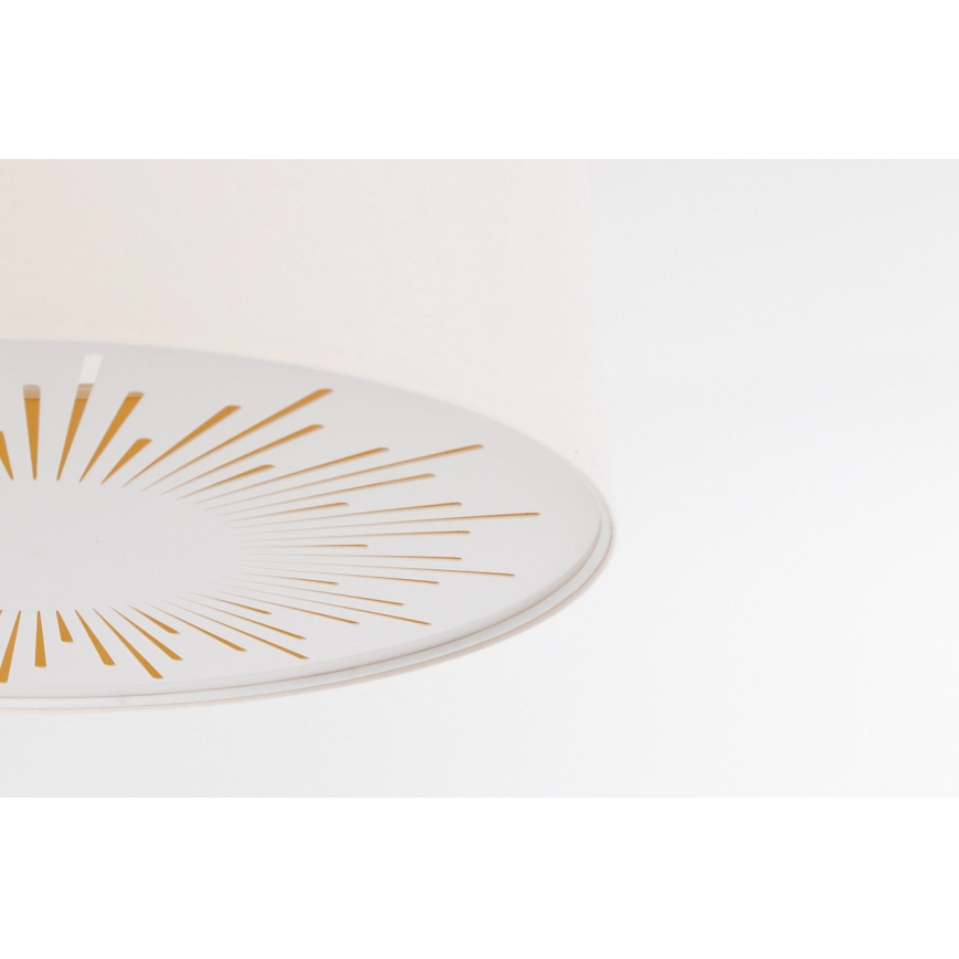 Φωτιστικό οροφής RAYS 2xE27/60W/230V διάμετρος 40 cm λευκό