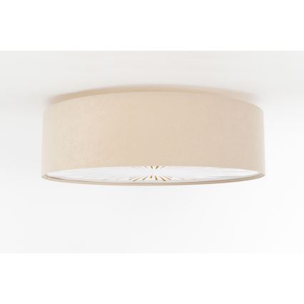 Φωτιστικό οροφής RAYS 2xE27/60W/230V διάμετρος 40 cm μπεζ