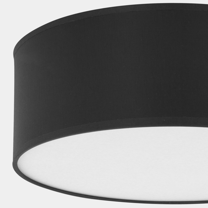 Φωτιστικό οροφής RONDO 4xE27/15W/230V δ. 45 cm μαύρο
