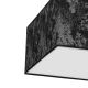 Φωτιστικό οροφής SATINO 2xE27/60W/230V μαύρο/γκρι