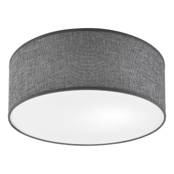 Φωτιστικό οροφής SIRJA 1xE27/15W/230V διάμ. 35 cm γκρι