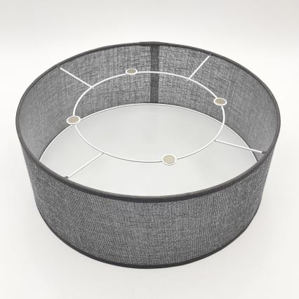 Φωτιστικό οροφής SIRJA 1xE27/15W/230V διάμ. 35 cm γκρι