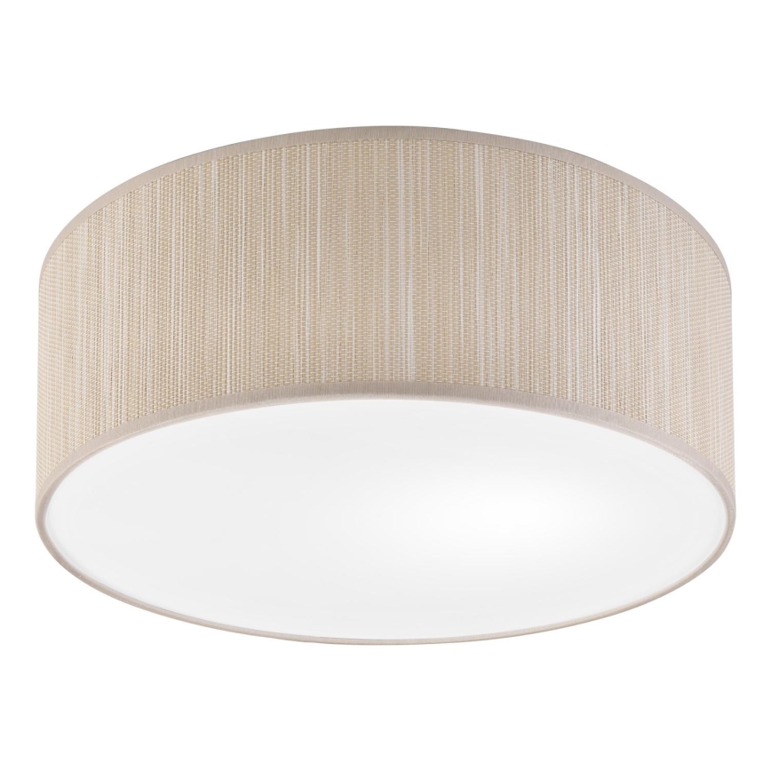 Φωτιστικό οροφής SIRJA, 1xE27/15W/230V, διάμετρος 35 cm, μπεζ