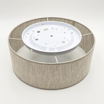 Φωτιστικό οροφής SIRJA 1xE27/15W/230V, διάμετρος 35 cm, μπεζ