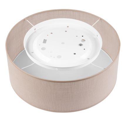 Φωτιστικό οροφής SIRJA 1xE27/60W/230V διάμετρος 35 cm μπεζ