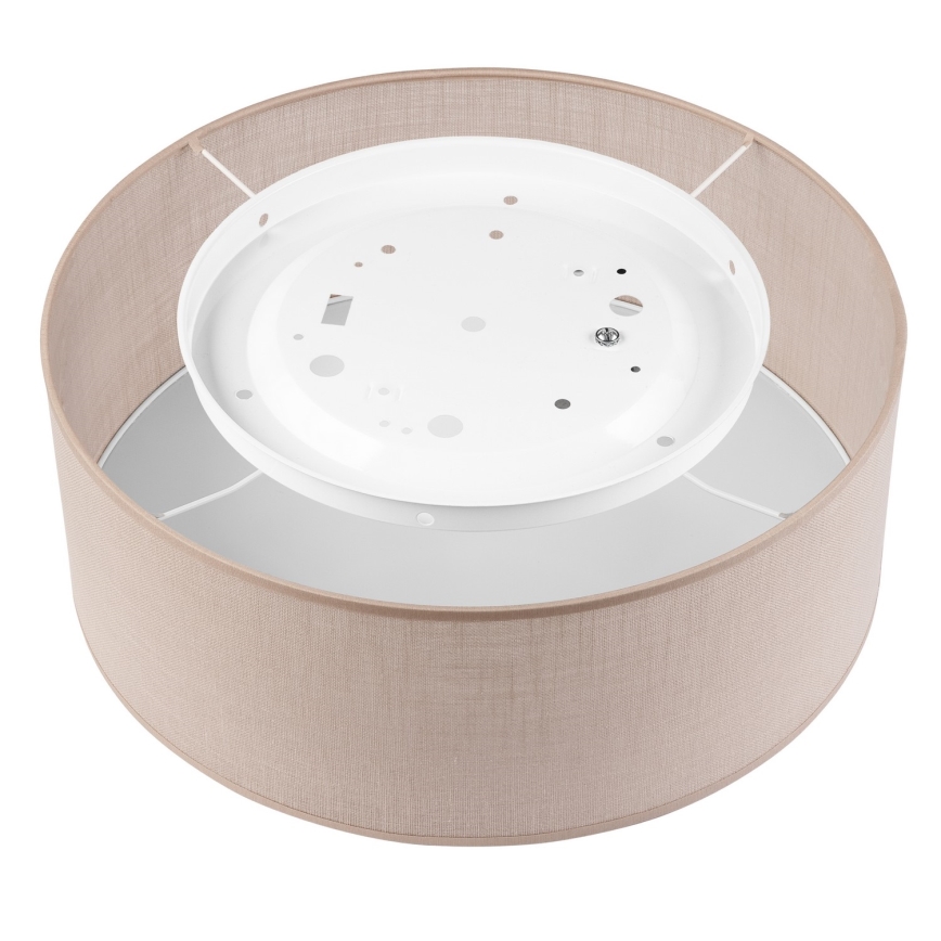 Φωτιστικό οροφής SIRJA 1xE27/60W/230V διάμετρος 35 cm μπεζ