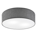 Φωτιστικό οροφής SIRJA 2xE27/15W/230V Ø 45 cm γκρι