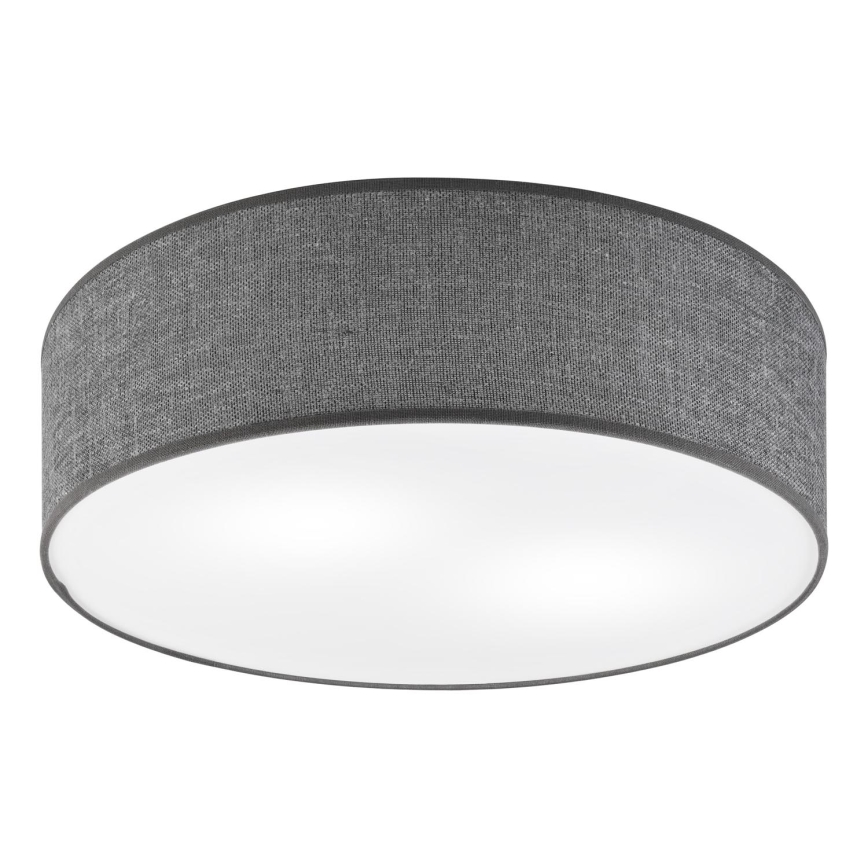 Φωτιστικό οροφής SIRJA 2xE27/15W/230V Ø 45 cm γκρι