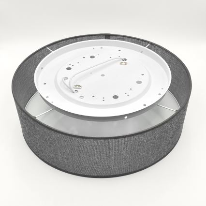 Φωτιστικό οροφής SIRJA 2xE27/15W/230V Ø 45 cm γκρι