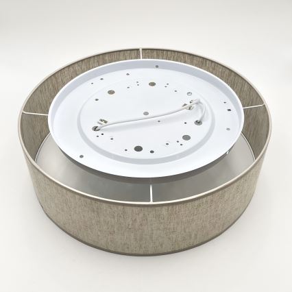 Φωτιστικό οροφής SIRJA 2xE27/15W/230V Ø 45 cm, μπεζ