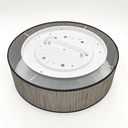 Φωτιστικό οροφής SIRJA 2xE27/15W/230V Ø 45 εκ. καφέ